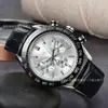 Nuevo Reloj de Moda para Hombre 2025 de Acero Inoxidable Resistente al Agua con Seis Manecillas Luminosas