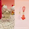 Colgante de oro puro 999 de Hello Kitty, serie Sanrio, cordón de pez koi, regalo promocional de tienda de oro
