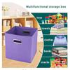 Caja de Almacenamiento de Tela sin Tapa Amazon Plegable Grande para Ropa Caja de Almacenamiento para Armario Ropa Transfronteriza
