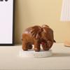 [Pequeña venta al por mayor] Adornos auspiciosos de resina de elefante, artesanías, decoraciones para el hogar, adornos de elefante para la oficina