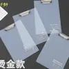 Clipe de Plástico Colorido PP para Prancheta A4/32K Pasta de Arquivo de Escritório Clipe para Prancheta de Escrita Estudantil Clipe para Prancheta de Material de Escrita