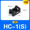 Base Fija en Forma de Silla de Montar, Soporte para Bridas, Clip para Cables, Organizador de Cables, Pinza para Cables, Base con Agujero para Tornillo