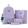 Mochila Escolar para Niñas de Secundaria Gran Capacidad Estudiantes de Primaria Estudiantes de Secundaria Estudiantes Universitarios 2024 Nueva Mochila de Nylon de Alto Valor Cromático