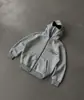 Moda Transfronteriza Europea y Americana Estilo Limpio Minimalista Hip-Hop Streetwear Casual Estilo Perezoso Sudadera con Capucha Nicho