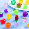 Bolsa Ciega de Fruta Simulada Lindo Juguete de Comida DIY Accesorios de Decoración Mini Resina al por Mayor Adornos Pequeños de Escritorio