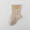 Meias de Bebê Cano Curto Quatro Estações Boca Solta Meias de Bebê para Homens e Mulheres Meias de Algodão Primavera e Outono Absorventes de Suor Respiráveis Pernas de Bebê