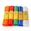 Hada sagrada de cinco colores con patrones en relieve y ocho símbolos auspiciosos, vestimenta estilo Tíbet, descuentos por volumen disponibles, amarillo, blanco, rojo, verde, azul