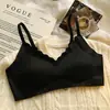 Íntimos sin costuras para mujer en verano, Delgados, Para senos grandes, Sin aros, Chaleco push-up, Anticaída, Sujetador cómodo y transpirable