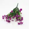 Vasos Mini para Plantas Verdes, Cercas Divisórias, Decorações de Paisagismo, Flores Artificiais, Arranjos de Flores, Samambaias, Folhas de Eucalipto, Grama Plástica