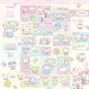 Serie de salidas de primavera dos linda chica de dibujos animados animal hand account sticker ins Tarjeta goo coreana pegatina creativa diy pegatina pegatina pegatina