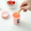 Sostenedor de Palillos Creativo con Tapa abatible Caja de Palillos Portátil Frasco de Palillos Caja de Almacenamiento de Palillos para Hogar Sala de Estar Mesa de Comedor y Casa de Té