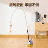 Brinquedo de vara longa para gatos feito sob medida, gadget de autoentretenimento para aliviar o tédio, brinquedo que consome energia com guizo para gatinhos