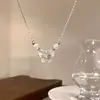 Exquisito Collar de Mariposa para Mujer, Nicho de Moda, Diseño de Lujo Ligero, Personalizado, Gama Alta, Accesorios Versátiles de Cadena para Clavícula