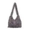 Yuezhi 2026 Outono Inicial Nova Bolsa de Mão Bolsa Tote Estilo Boêmio Versátil Feminina Grande Capacidade Bolsa de Ombro