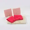 Bolsa de Almacenamiento Compuesta de Felpa Larga Hecha a Medida de Fábrica con Cubierta Completa, Hebilla de Tela, Botón a Presión, Bolsa de Embalaje para Joyería Gruesa de Alta Calidad
