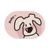 Alfombrillas de Suelo para Baño de Dibujos Animados Lindos para Gatos y Perros Estilo Retro Estilo Europeo Absorbentes Felpudo de Puerta de Baño Alfombrillas de Suelo para Baño