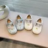 Zapatos Casuales de Cuero para Niños 2025 Verano Nuevo Estilo Niños Pequeños y Medianos Moda Deportivos Zapatos Individuales Moda para Niñas Zapatos de Cuero