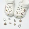 2026 Moda Nuevo Versátil Zueco de Oso con Cuentas Accesorios para Zapatos DIY Dijes Desmontables para Zapatos Hebillas de Zapatos de Alta Gama