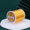 Fio Nº 7 corda trançada corda corda pulseira corda material nó chinês diy pingente trançado à mão pingente