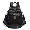 Mochila de Viaje Bordada Ligera de Doble Propósito 2024 Bolso de Gran Capacidad Bolso de Mujer Mochila Cruzada de Viaje para Mujer