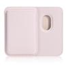 Adequado para Porta-Cartões Apple 15/16Pro, Porta-Cartões Magnético Magsafe de Couro, Porta-Cartões Magnético para Celular