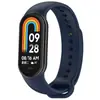 Adecuado para Correa de Reloj Xiaomi Mi Band 8 Cabeza de Metal Correa de Silicona Dividida Correa de Reloj M9 Correa de Reloj de Goma Xiaomi Mi Band 9