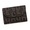 Bolsa de Moedas Portátil Simples Toque Suave Padrão Lichia Multifuncional Grande Capacidade Bolsa para Troco Cartão Bolsa de Cartão