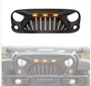 Adequado para Capuz de Grade Off-Road Modificado com Luzes LED para Jk Wrangler 07-17