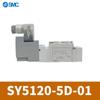 Válvula solenoide pneumática SMC SY 3120/5120/7120/5220/5320/LZE/DZ/GZ-02C4/C6/01