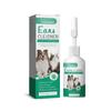 Gotas para Ouvido de Animais de Estimação Yegbong Universal para Gatos e Cães, Limpa Canais Auditivos, Remove Ácaros de Ouvido, Desodoriza, Cuidado de Limpeza Diária Lavagem de Ouvido