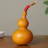 Artesanías de Calabaza Natural Retorcidas a Mano, Exquisitos Adornos de Mano, Estilo Envuelto en Alambre, Decoraciones de Oficina, Artesanías de Calabaza Pequeñas al por Mayor