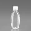 Botella pequeña de viaje personalizada de 20 dientes 50 ml 60 ml perfume alcohol desinfectante loción para manos tónico botella PET