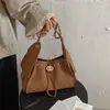 Bolso de Cadena Acolchado de Diamante para Mujer 2026 Nuevo Retro Versátil Cruzado Texturizado de Hombro Único Bolso Cubo para Axila