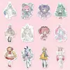 177 piezas de lindas pegatinas de dibujos animados con chicas lolita, perfectas para decoración DIY inspirada en anime y scrapbooking