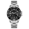 Relógio Masculino Comércio Exterior Masculino Negócios Luminoso Quartzo Relógio Transmissão Ao Vivo Relógio Masculino Novo Calendário Real Relógio Fantasma Verde da Água