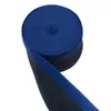 Faixa Elástica Customizada de Malha Crochê Oeko-Tex com Bloqueio de Cores Listrado, Punhos Coloridos, Cós e Elástico de Alta Elasticidade