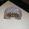 Pulseira Aberta Redonda Europeia e Americana Transfronteiriça de Metal Cravejada com Diamantes, Pulseira de Nicho Estilo Palaciano com Sensação de Luxo Leve e Alto Padrão