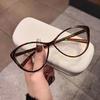 Gafas de Sol Ojo de Gato Transfronterizas, Ultraligeras, Modernas, Anti-UV, Cara Grande, Adelgazantes, Gafas de Sol para Chica Hot, Tendencia Parasol de Viaje para Mujer