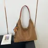 Bolso de Mano Transfronterizo Estampado de Leopardo Gamuza Moda Bolso de Hombro para Viajar Simple Casual Gran Capacidad Bolso Simple para Mujer
