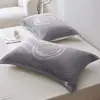 Toallas de Almohada de Algodón Puro Estilo Antiguo, un Par, Anti-Aceite, Toallas de Almohada de Algodón de Alta Calidad, Universales para Todas las Estaciones, Almohadillas Antideslizantes para Almohadas