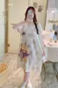 Pijamas de verano para mujer, de manga corta, finos, con dibujos animados, pequeños, frescos, bonitos, holgados, para estudiantes, ropa de casa