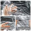 Filme transparente TPU direto da fábrica, proteção ambiental, filme transparente à prova d'água em estoque, material para calçados e roupas foscas de TPU, máscara de tecido