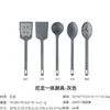 Utensílios de cozinha de nylon domésticos, panela antiaderente, espátula, colher de sopa, espátula para cozinhar, fritar, colher de sopa, espátula, utensílios de cozinha densos, atacado