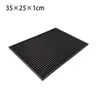 Venta directa de fábrica nuevo posavasos de bar de silicona negro cuadrado rectangular redondo de alta calidad