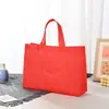 Bolsas de TNT, Sacolas Ecológicas Personalizadas, Sacolas Laminadas para Embalagem de Takeaway, Sacolas de Compras para Embalagem de Roupas Publicitárias