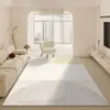 Alfombra para Sala de Estar de Hogar Transfronteriza, Tapete Impermeable y Limpiable, Alfombra de Dormitorio de Área Grande de Cobertura Completa, Fábrica de Tapetes para Piso de Sofá Resistentes a Manchas