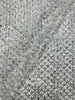 Tela de bordado con cuentas de lentejuelas a cuadros para ropa infantil, vestidos, accesorios de moda, ropa, bolsos y materiales para zapatos