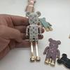 Soporte para Teléfono Oso Violento, Tipo Cubierta Trasera, Soporte de Escritorio Recargable Universal de Dibujos Animados con Hebilla de Anillo, Ventas del Fabricante