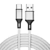 Suministrado Directamente por el Fabricante, Cable de Datos Trenzado Tipo-C con Alta Corriente de 5A, Adecuado para Carga Rápida Huawei y Apple