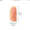 Fundas para Dedos Protésicos, Arte en Uñas, Mangas de Dedo de Silicona para Belleza Protésica, Dedos Protésicos para Personas con Discapacidad, Metabo